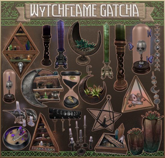 :[P]:- Witchflame Gatcha:// Crow Hourglass Gold