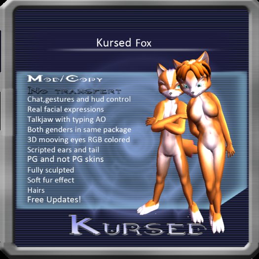 Kursed fox just fox avatar box