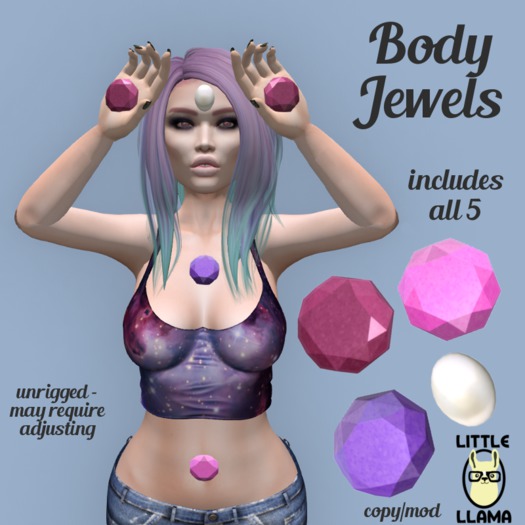 Little Llama - Body Jewels