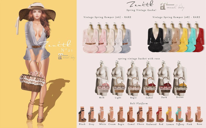 =Zenith=Belt Platform (Red) -Maitreya