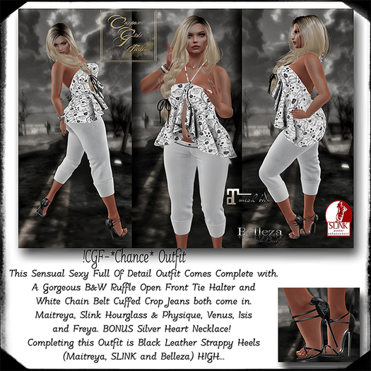 !CGF-*Chance* (B&W) Outfit