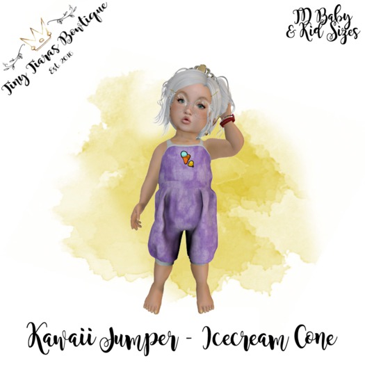 Tiny Tiaras Bowtique - Kawaii Jumper / Icecream Cone