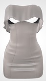 Kaithleen's Latex Mini Dress - White