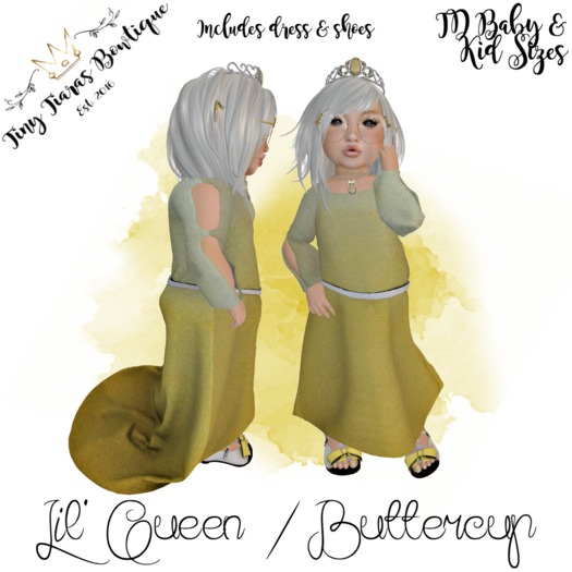 {TTB} Lil' Queen / Buttercup {BOXED}