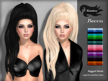 Tameless Hair Becca (MESH) - Mega Pack with Omega appliers for hairbase tattoo