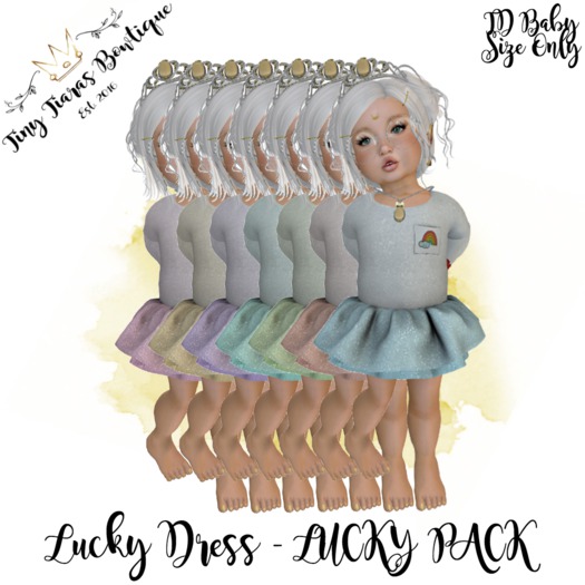 Tiny Tiaras Bowtique - Lucky Dress / Lucky Pack