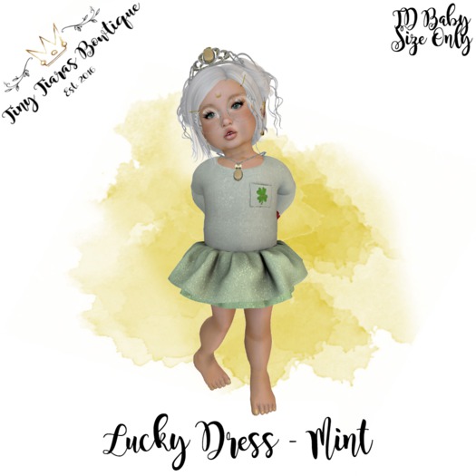{TTB} Lucky Dress / Mint {BOXED}