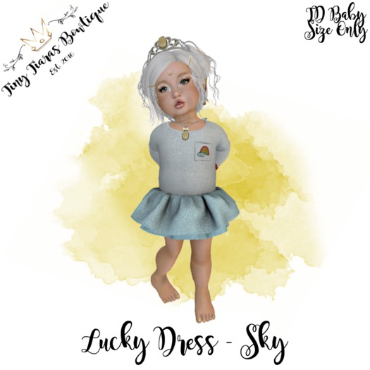 {TTB} Lucky Dress / Sky {BOXED}
