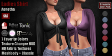 GAS [Ladies Shirt Agnetha - 7 Favorite Colors w/HUD PACK] Demo