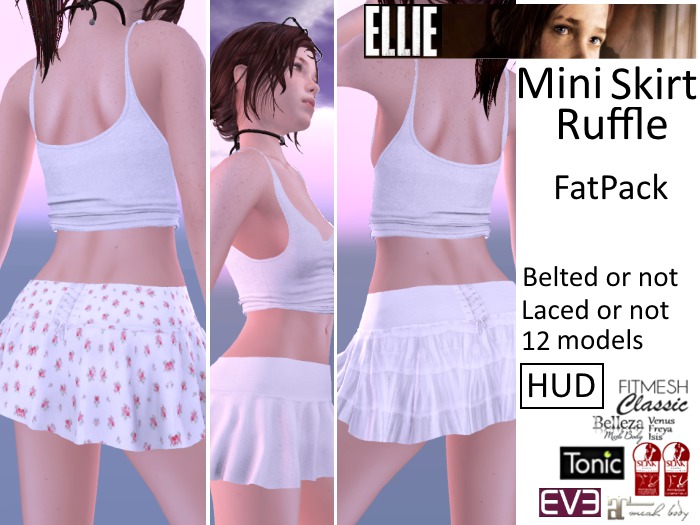 ELLIE Mini Ruffle Skirt mix1 Fatpack