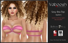 Vaboosh - Bra Top Appliers - Pink - Belleza/Maitreya/Slink/WowMeh