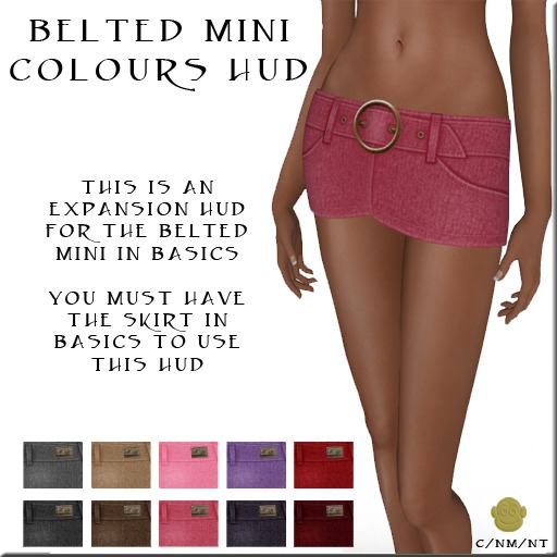BM Belted Mini Colour HUD