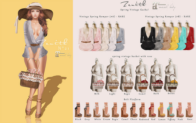 =Zenith=Belt Platform (Lemon) -Maitreya