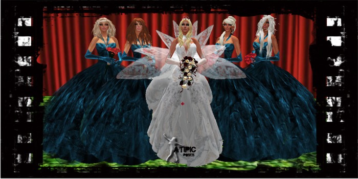 ATIPIC / wedding pose 02 girls