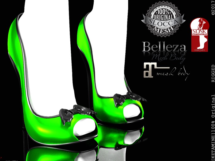 [Ketamine]Transylvania Shoes Green*WEAR ME*