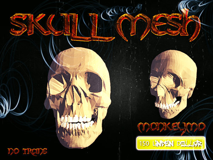 Skull - Mesh - Monkeymo