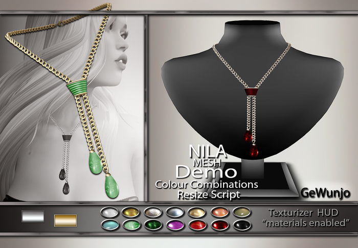 GeWunjo : NILA necklace DEMO