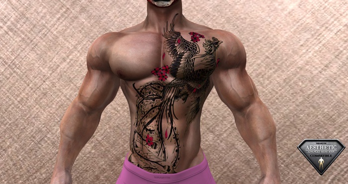 [R.N.T.] Tattoo Phoenix Torso (Niramyth)