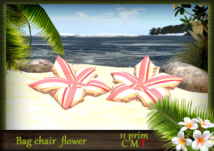 Bag chair  flower