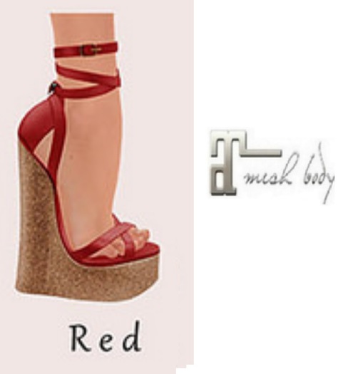 Second Life Marketplace - =Zenith=Belt Platform (Red) -Maitreya