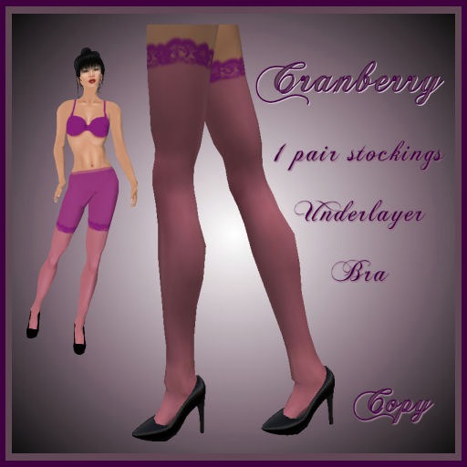 Cranberry Stockings