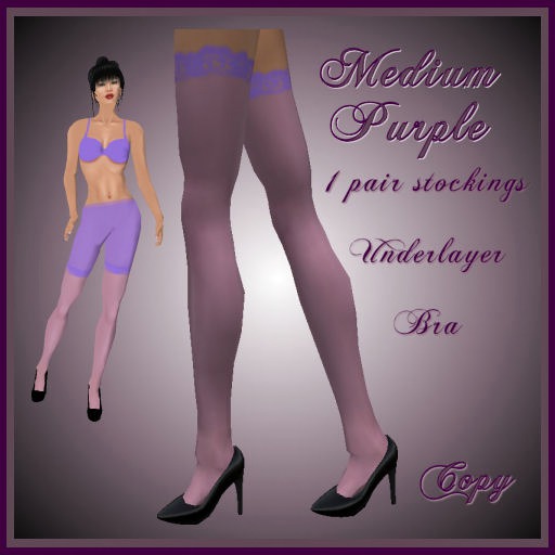 Medium Purple Stockings mp