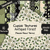 *Cupids Textures * 16 ANTIQUED FOREST