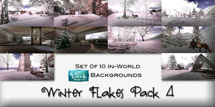 KaTink - Winter Flakes Pack 4