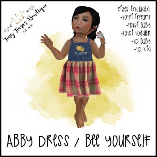 {TTB} Abby Dress / Bee Yourself {BOX}