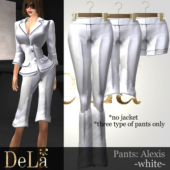 Second Life Marketplace - =DeLa*= Trouser, Half Pants, Shorts "Alexis