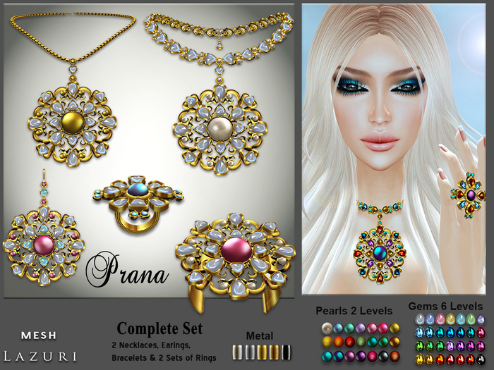 Lazuri Prana Complete Set - MESH