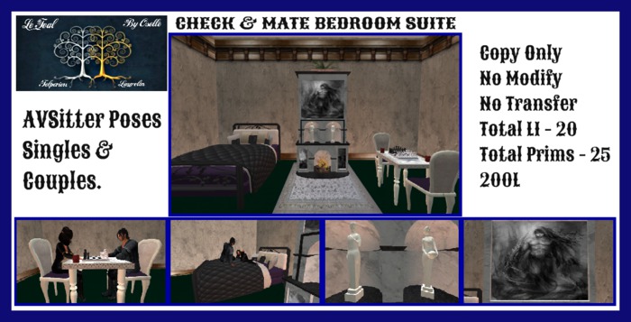 Check & Mate Bedroom Suite