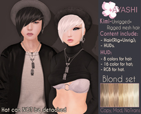 [^.^Ayashi^.^] Kimi hair-Blond set