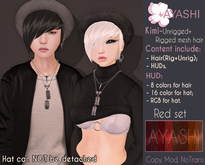 [^.^Ayashi^.^] Kimi hair-Red set