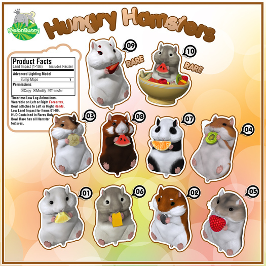 [10] {MB} Hungry Hamster Bowl [3pt] RARE