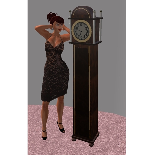 Tall Case (Grandfather) Clock -- Tells accurate SL time