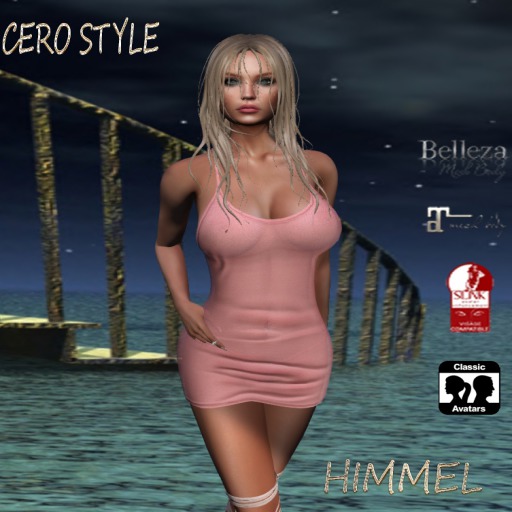CERO STYLE Himmel Dress Rosa