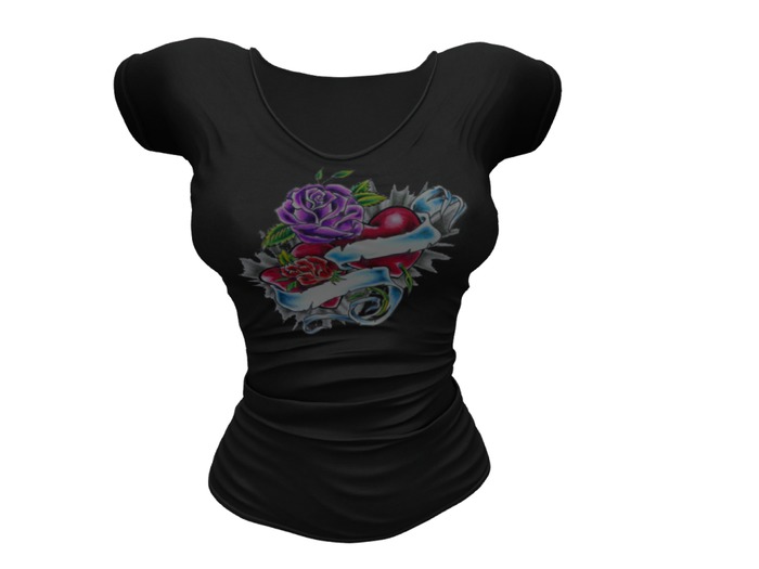 REVOLUTION -  Hearts & Roses Tee