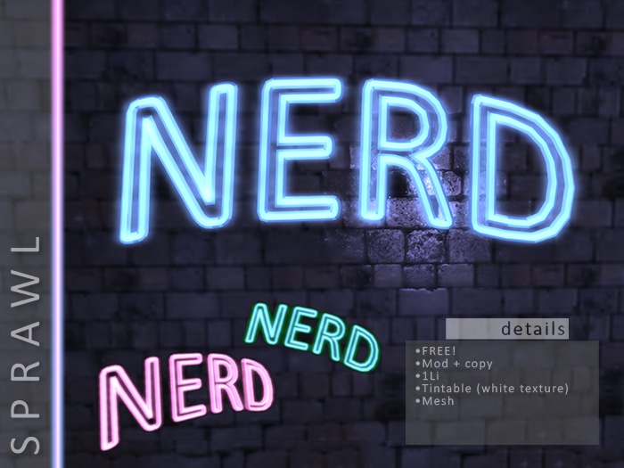 Sprawl - Nerd Neon