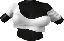 RIOT / Cecelia Crop Tee - White | Maitreya/ Belleza/ Slink/ TMP