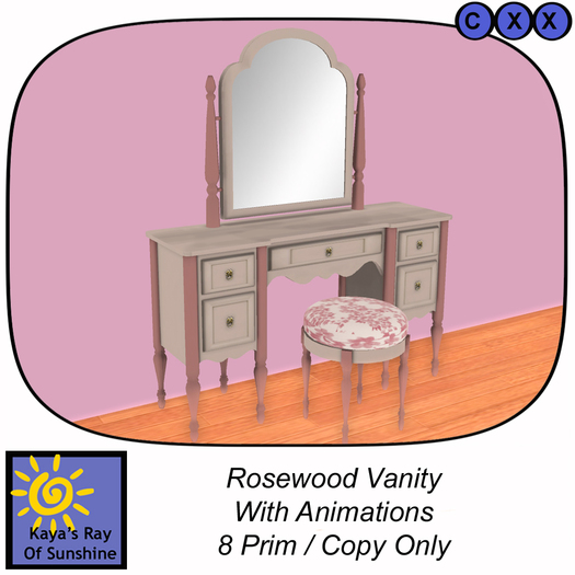 BAG: Rosewood Vanity