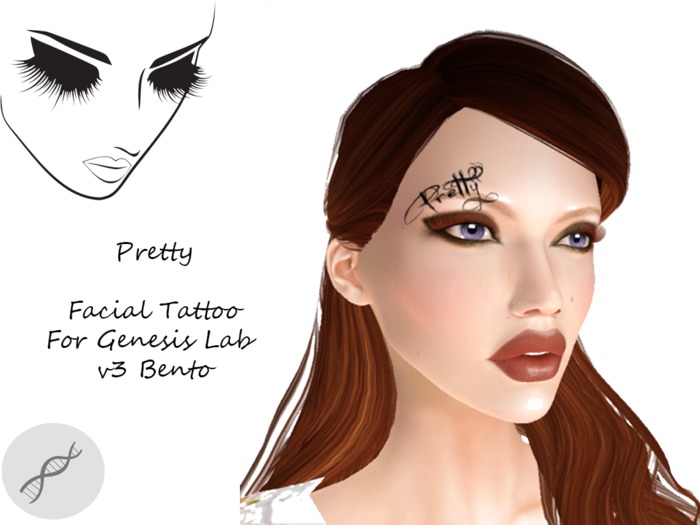 ~LS~ Pretty Eye Tattoo - Genesis V3