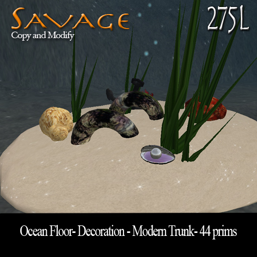 Ocean Floor - Decoration - Modern Trunk