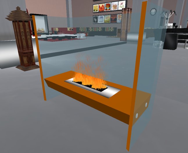 Igloo Fireplace - Rust