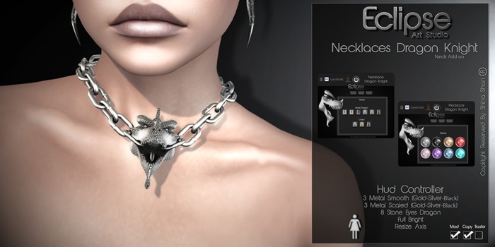 .:E.A.Studio Necklace Dragon Knight