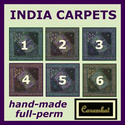 India - Handmade carpets texture pack
