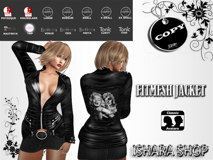 WOM LEATHER JACKET 1