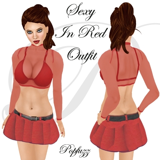 Sexy In Red by PopFuzz