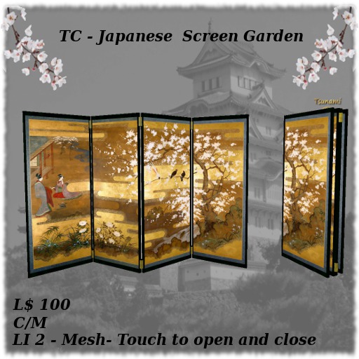 TC - Japanese Screen Garden 