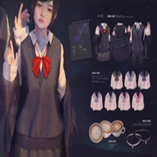 . offbeat . Your Name : Sakura Choker White/Mint